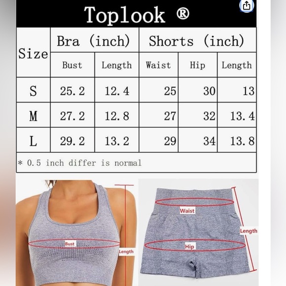 Yoga Workout Set 2piece - Picture 9 of 9